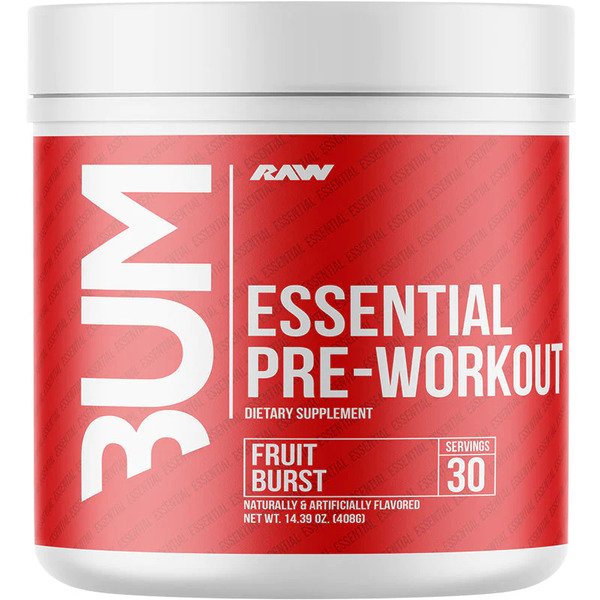 Raw Nutrition pre-workout papildas, vaisių skonio, 408 g
