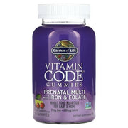 Garden of Life Vitamin Code Prenatal Multi with Iron & Folate Gummies, Cherry Lemonade - 90 guminukų
