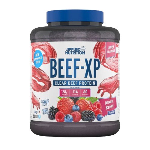 Maisto papildas Beef-XP, uogų skonio, 1800 g