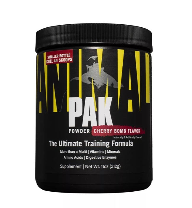 Animal Pak, Cherry Bomb - 312 g maisto papildas