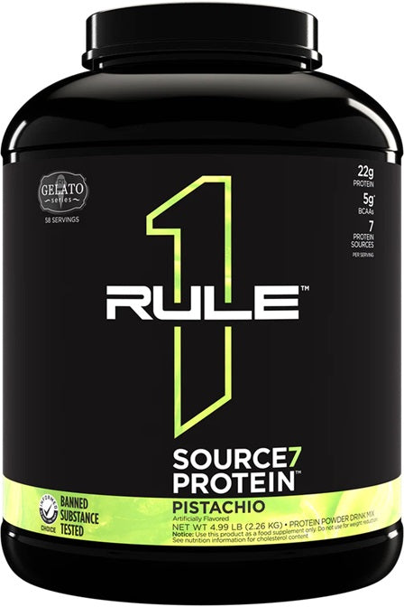 Rule One Source7 Protein, Pistachio Gelato - 2260 gramų