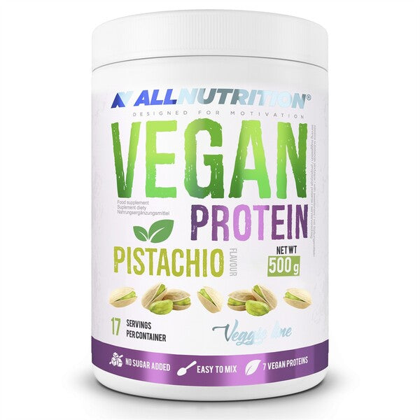 Allnutrition Vegan Protein, Pistachio - 500 gramų