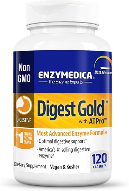 Enzymedica Digest Gold kapsulės sveikatos papildas