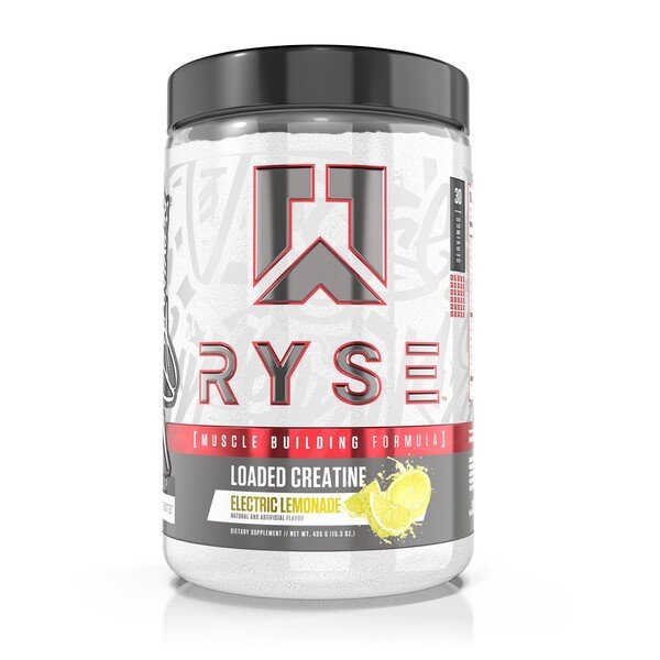 Kreatino papildas RYSE Loaded Creatine Electric Lemonade