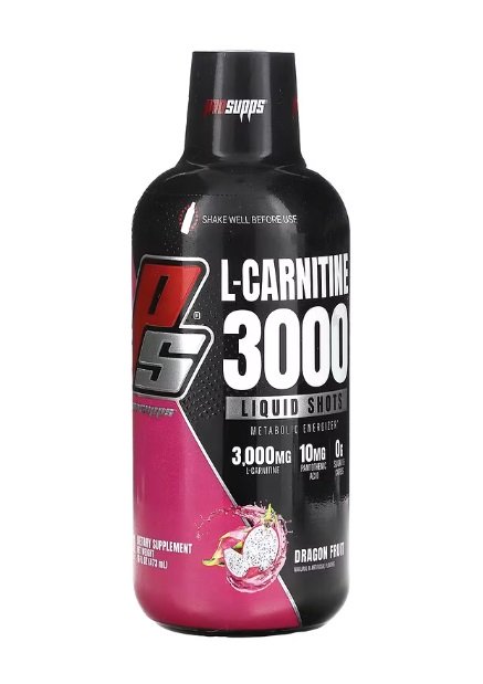 ProSupps L-Carnitine 3000, Dragon Fruit - 473 ml, maisto papildas sportui