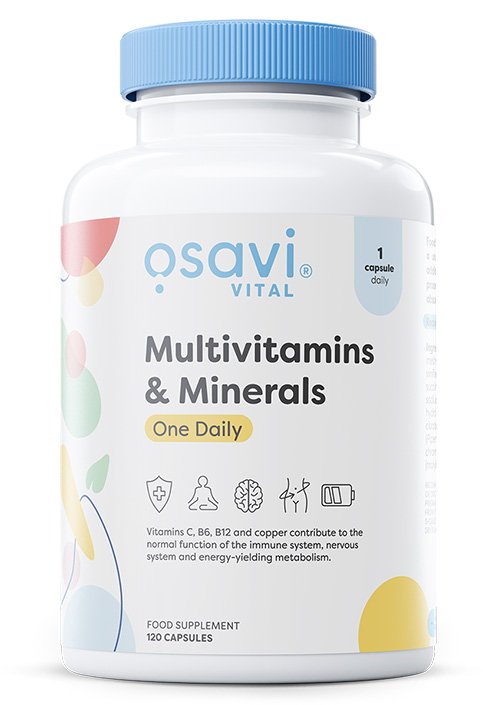 Osavi multivitaminai ir mineralai kapsulės