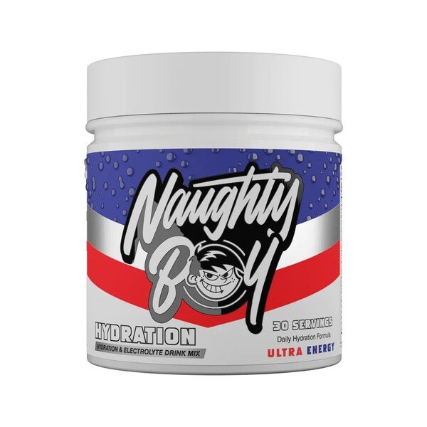Naughty Boy Hydration, Ultra Energy - 255 g, elektrolitų papildas