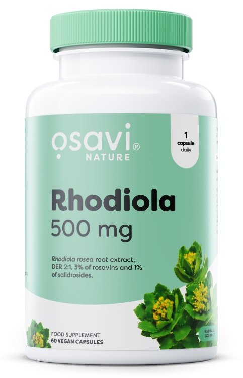 Osavi Rhodiola kapsulės sveikatai