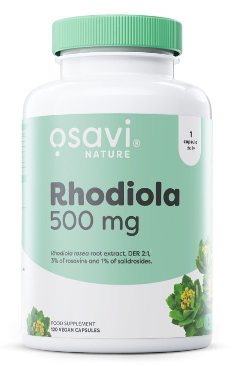 Rhodiola maisto papildas kapsulės