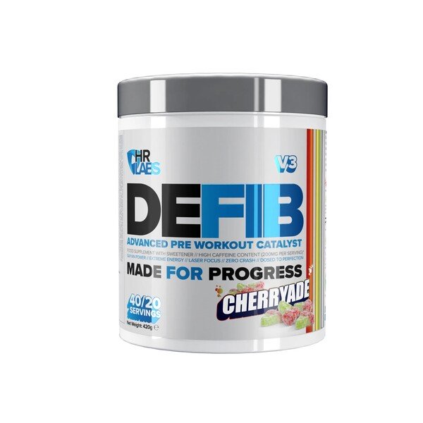 Maisto papildas HR Labs Defib V3 Cherryade