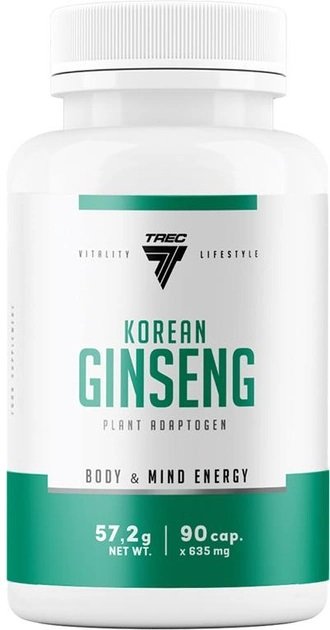 Trec Nutrition Korean Ginseng - 90 kapsulių