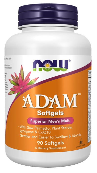 NOW Foods ADAM vyrų multivitaminai, 90 kapsulių