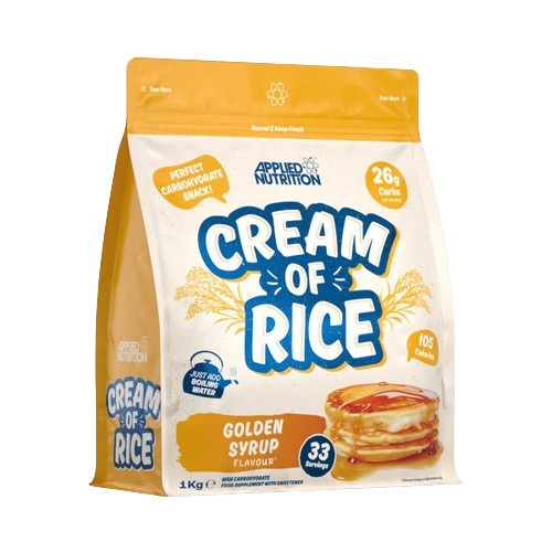 Maisto papildas Cream of Rice, auksinio sirupo skonis, 1000 g