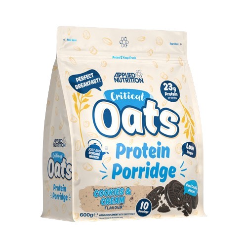 Applied Nutrition Critical Oats Protein Porridge, Cookies & Cream - 600 gramų