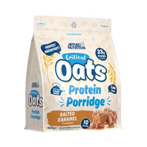 Applied Nutrition Critical Oats Protein Porridge, Salted Caramel - 600 gramų
