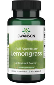 Swanson Lemongrass kapsulės sveikatai