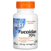 Doctor's Best Fucoidan 70% kapsulės sveikatai