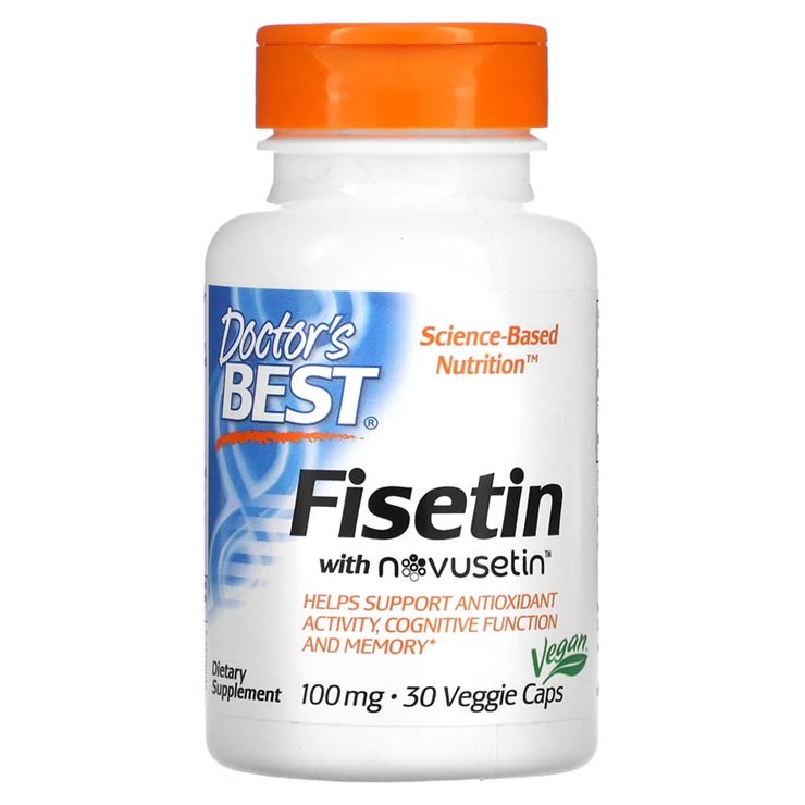 Doctor's Best Fisetin kapsulės