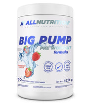 Allnutrition Big Pump, Strawberry - 420 g maisto papildas