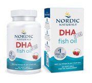 Nordic Naturals DHA Xtra, 1660mg braškių žuvų aliejus, maisto papildas, 60 kapsulių