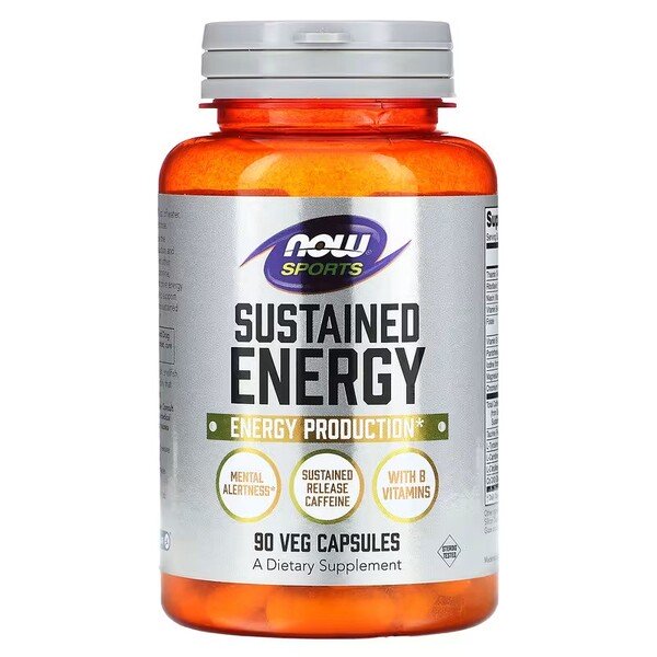 NOW Foods Sustained Energy kapsulės sveikatai