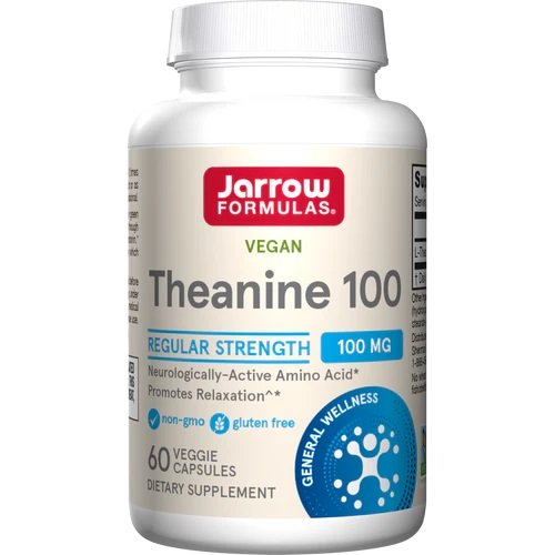 Jarrow Formulas Theanine, 100mg - 60 kapsulių