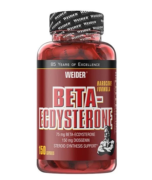 Weider Beta-Ecdysterone - 150 kapsulių maisto papildas