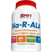 SAN NA-R-ALA, 125mg - 60 kapsulių, maisto papildas sveikatai