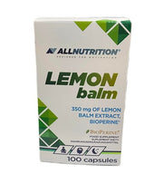 Allnutrition Lemon Balm, 350mg - 100 kapsulių