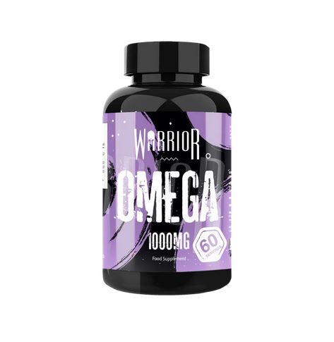 Warrior Omega, 1000mg - 60 kapsulių maisto papildas