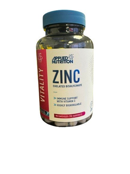Applied Nutrition Zinc maisto papildas kapsulės