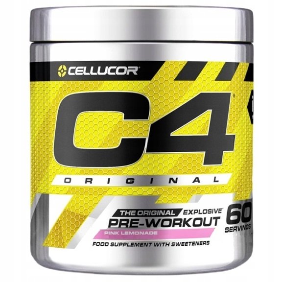 C4 Original, Pink Lemonade, sporto papildas, treniruotėms