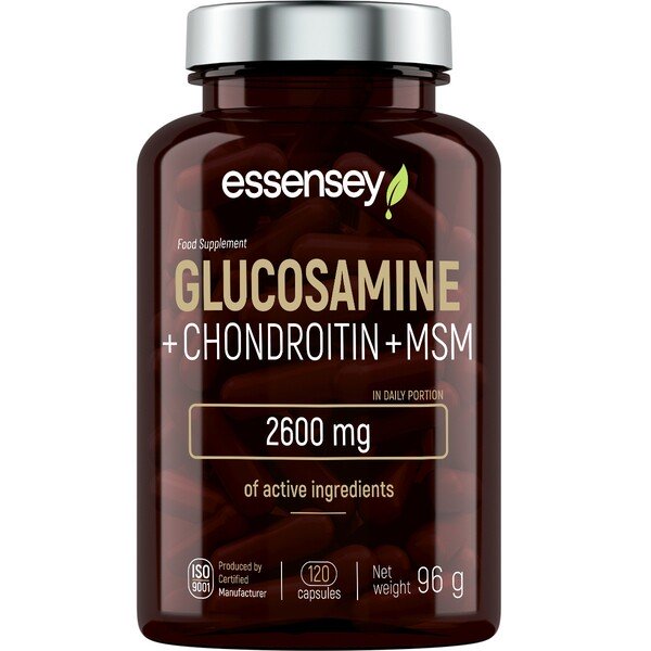Maisto papildas Glucosamine + Chondroitin + MSM