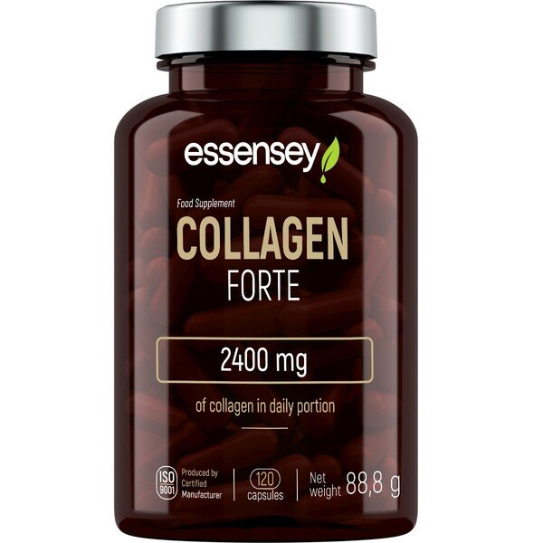 Essensey Collagen Forte, 2400mg - 120 kapsulių