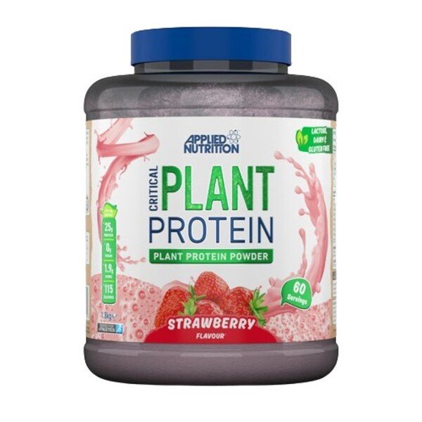 Applied Nutrition Critical Plant Protein, Strawberry - 1800 gramų