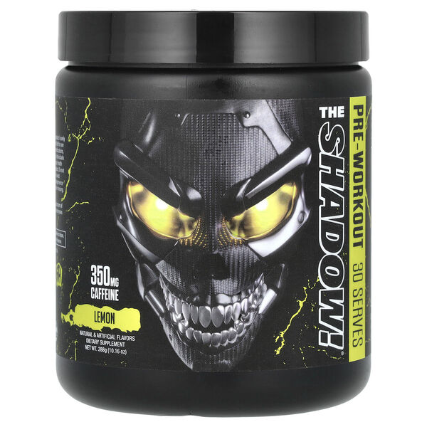 JNX Sports The Shadow Lemon maisto papildas, prieš treniruotę, 288 g