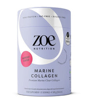 ZOE Marine Collagen, aviečių skonis, maisto papildas, pakuotė