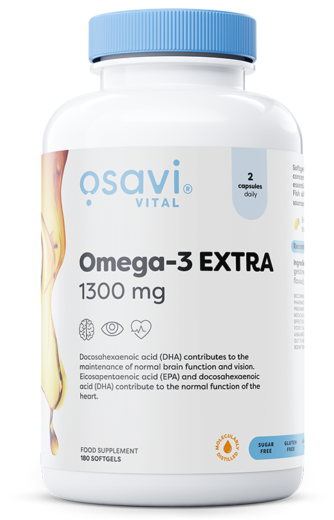 Omega-3 kapsulės, Osavi, sveikata