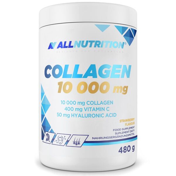Allnutrition kolageno, braškių skonis, 480 g