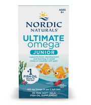 Nordic Naturals Omega-3 vaikų maisto papildas, braškių skonio, 90 kapsulių