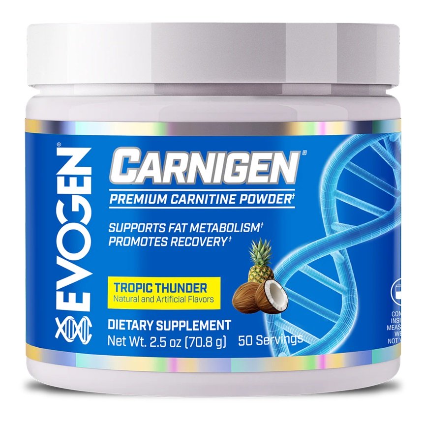 Evogen Carnigen Powder, Tropic Thunder - 70.8 gramų