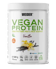 Weider Vegan Protein, Vanilla - 540 gramų