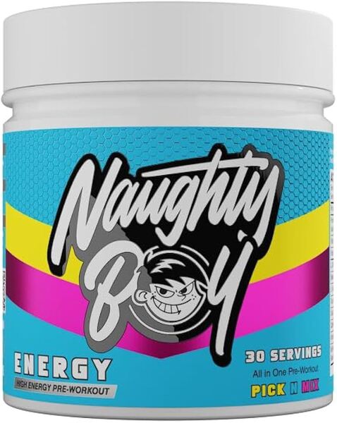Naughty Boy energijos papildas, 390 g, sporto papildas