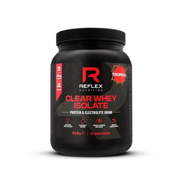 Reflex Nutrition Clear Whey Isolate, Tropical - 510 g, baltymų papildas