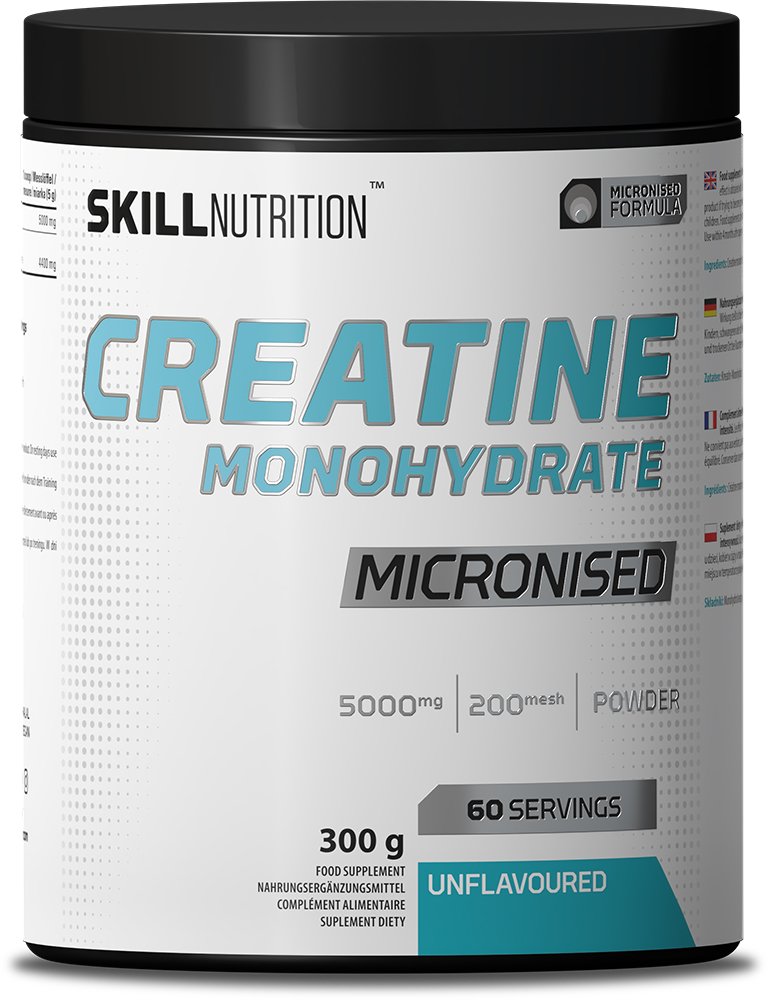 Kreatino papildas, mikronizuotas, be skonio, 300 g