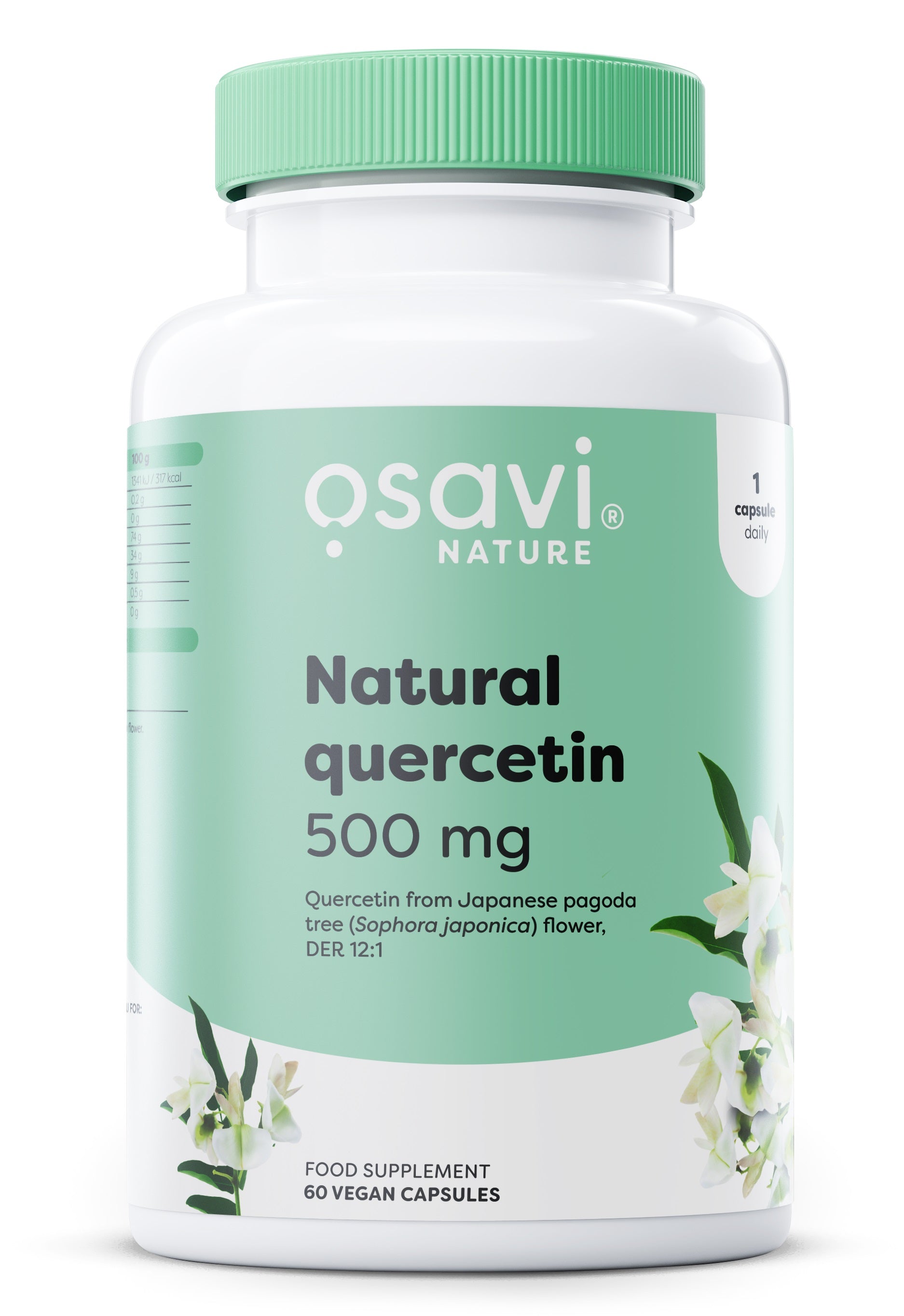 Osavi natūralus quercetinas kapsulės sveikatai