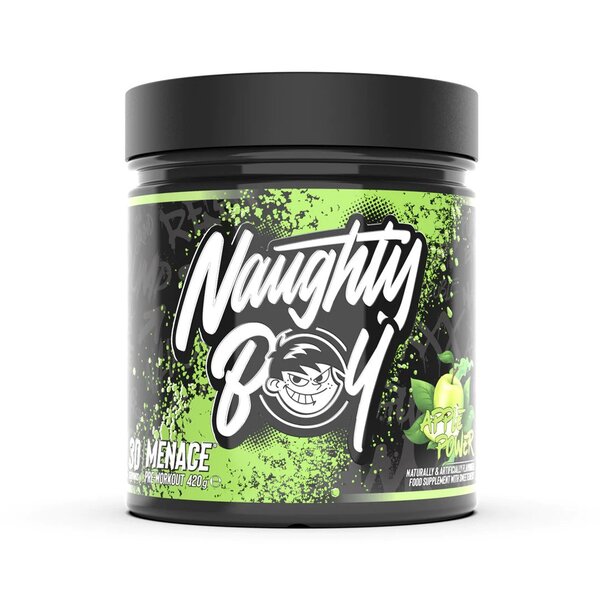 Naughty Boy Menace VitaCholine + Taurine, Apple Power - 420 g maisto papildas