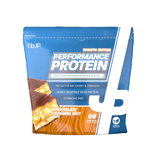 Trained by JP Performance Protein Smooth, Caramel Fudge - 2000 g maisto papildas
