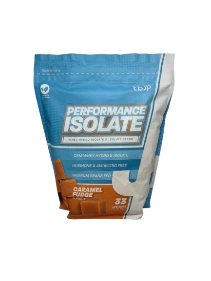 Trained by JP Performance Isolate, Caramel Fudge – baltymų milteliai