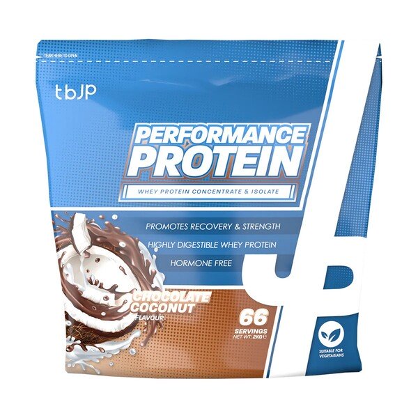 Trained by JP Performance Protein, Chocolate Coconut - 2000 gramų